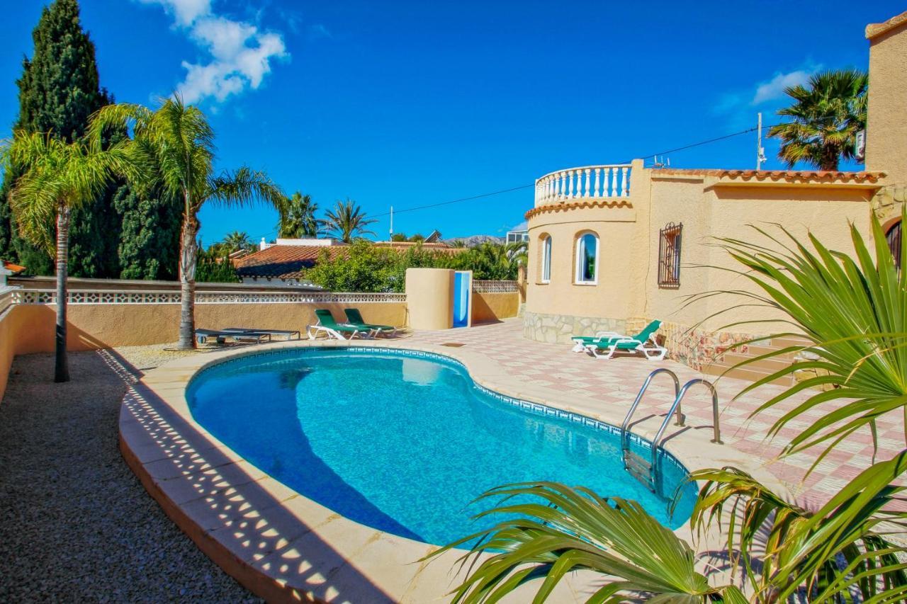 Cometa-86 - Villa With Private Pool Close To The Beach In Calpe Empedrola Exterior foto
