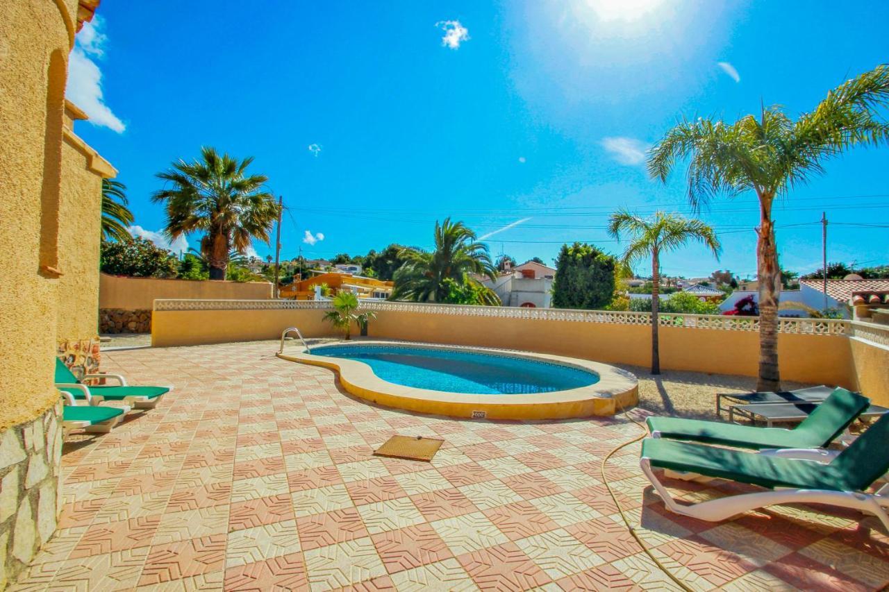 Cometa-86 - Villa With Private Pool Close To The Beach In Calpe Empedrola Exterior foto